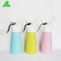 250ml/500ml/1000ml metal material high quality cream whipper with 3 decorate nozzles