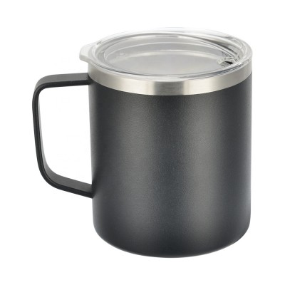 Double Wall Stainless Steel Vacuum insulated 12oz Coffee Mug Cup ZJ-809